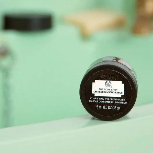 Chinese Ginseng & Rice Clarifying Polishing Mask The Body Shop