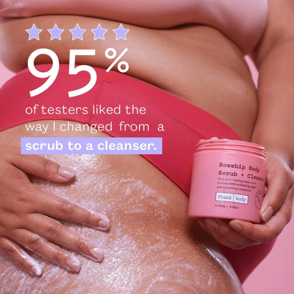 Frank Body Rosehip Body Scrub & Cleanser