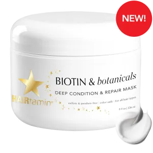 Hairtamin Biotin & Botanicals Deep Condition & Repair Hair Mask