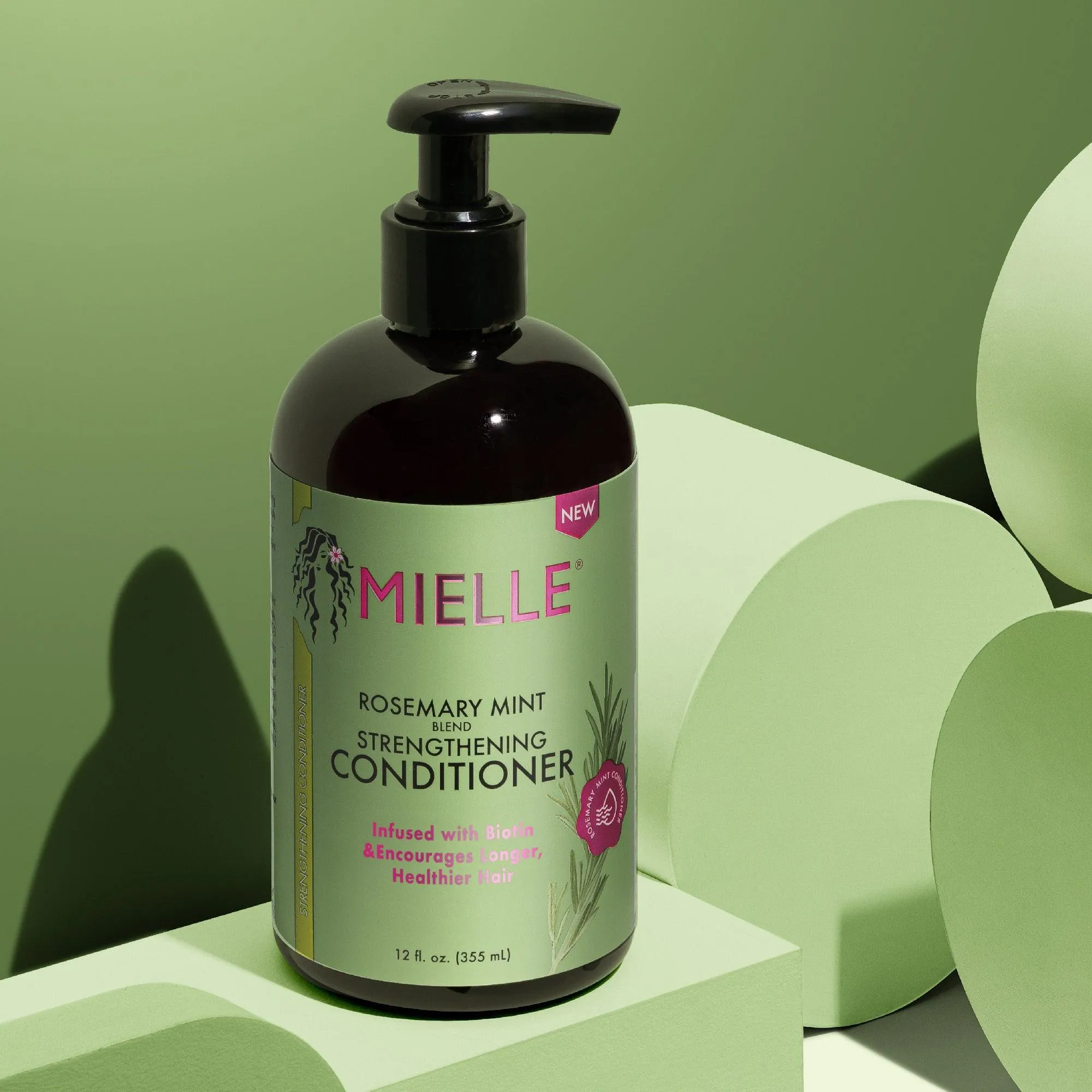 Mielle Rosemary Mint Strengthening Conditioner  (355 Ml)