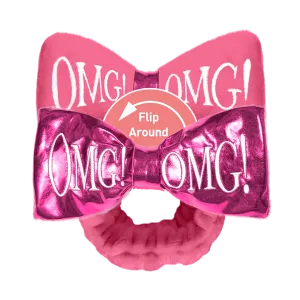 Omg! Reversible Mega Hairband (Pink)
