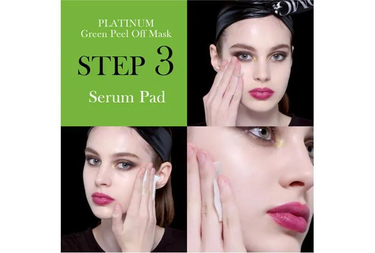 O.M.G.!Platinum Green Facial Mask Kit